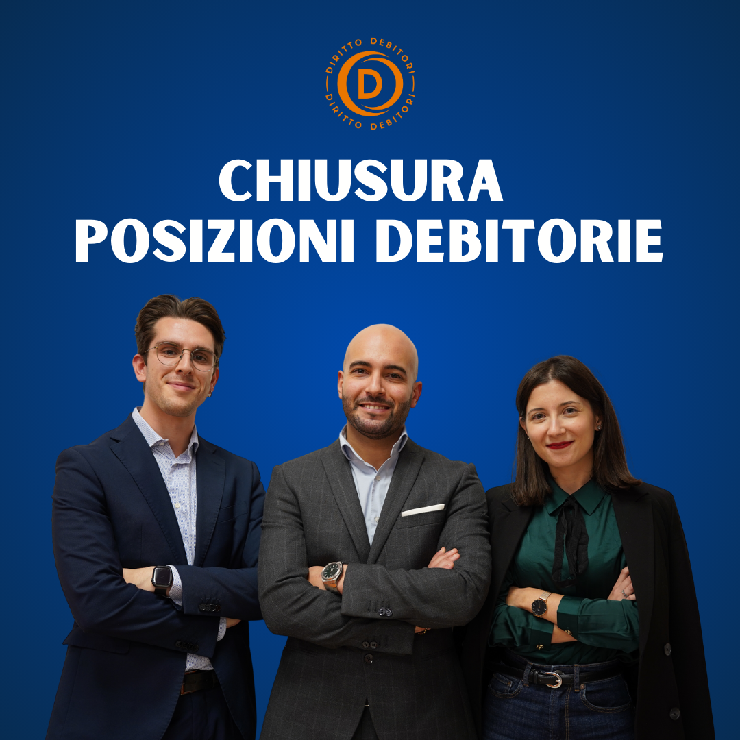 Chiusura delle posizioni debitorie