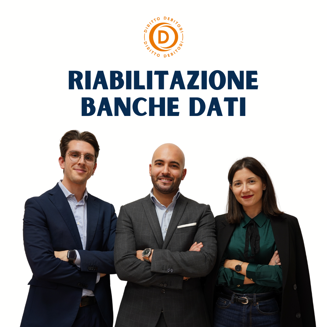 Acconto Spese di Riabilitazione Creditizia