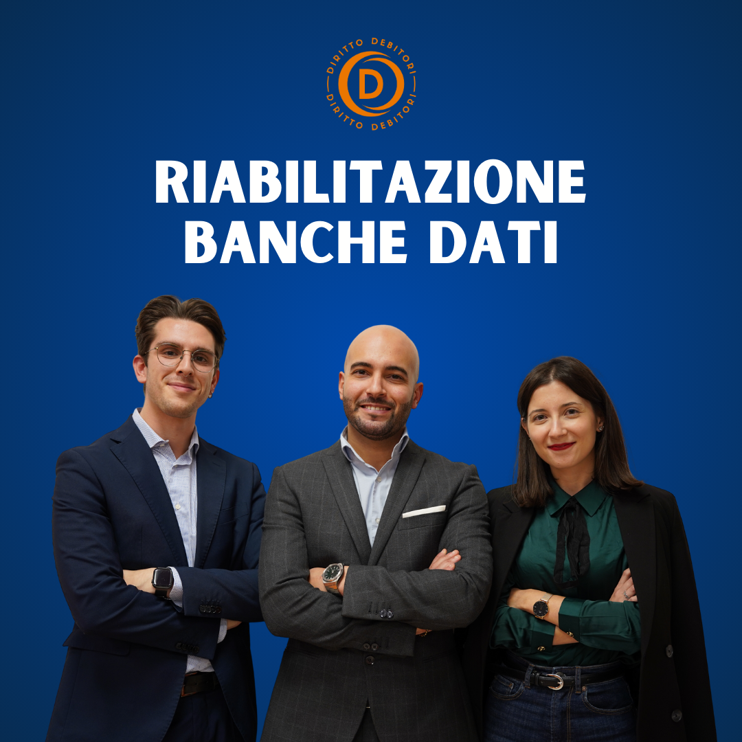 Acconto Spese di Riabilitazione Creditizia